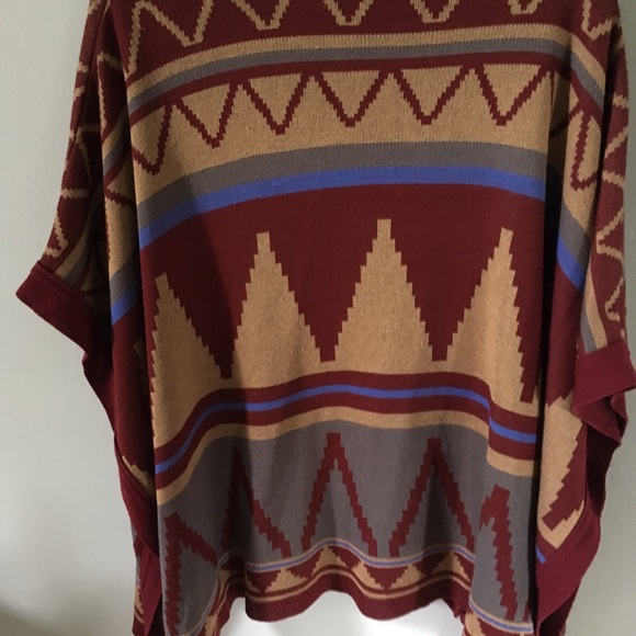 Cardigan poncho - Picture 3 of 5